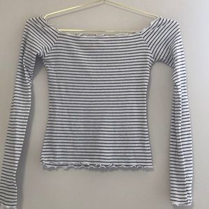 Hollister off the shoulder top